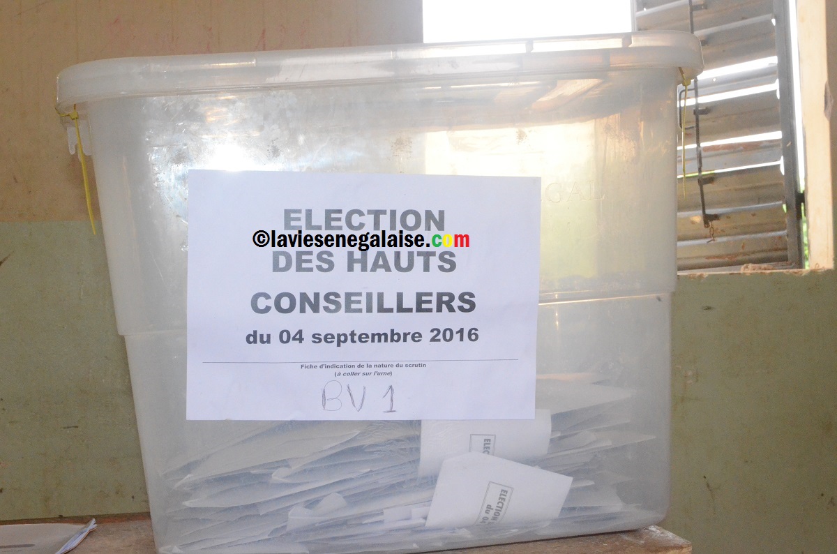 Election du Conseil des collectivités territoriales
