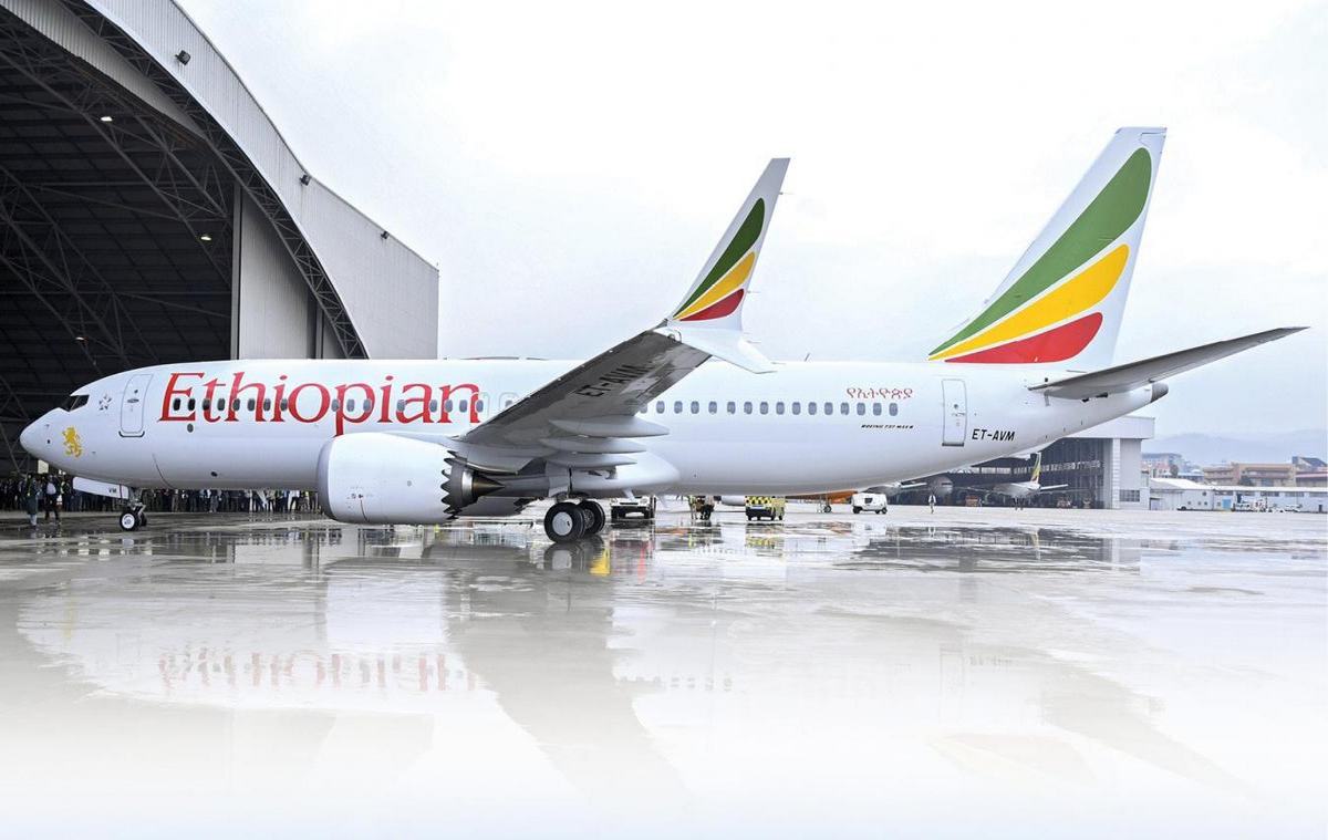 Avion boeing 737 Max Ethiopian Airlines