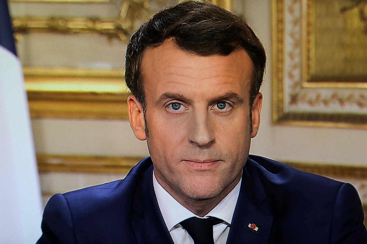 Macron face au coronavirus