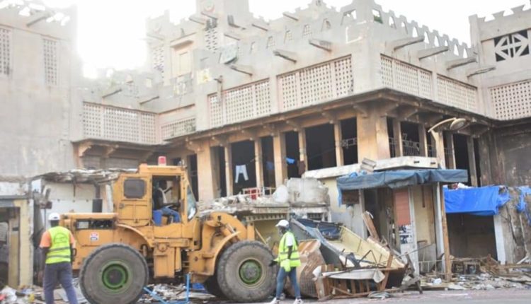 Marché Sandaga, démolition en juillet 2020, reconstruction d'un coût de 70 milliards de francs cfa sur 24 mois