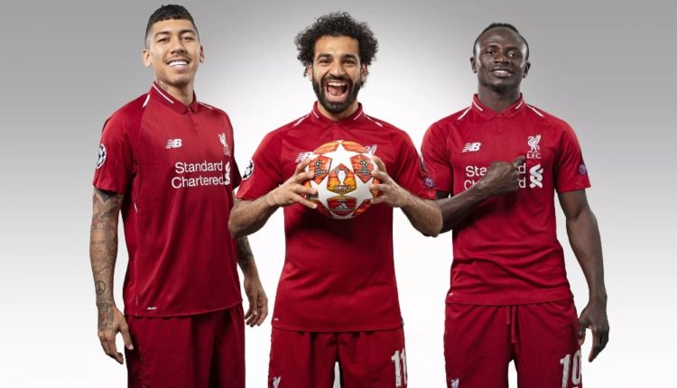 Liverpool - Attaque - Mohamed Salah, Roberto Firmino et Sadio Mane