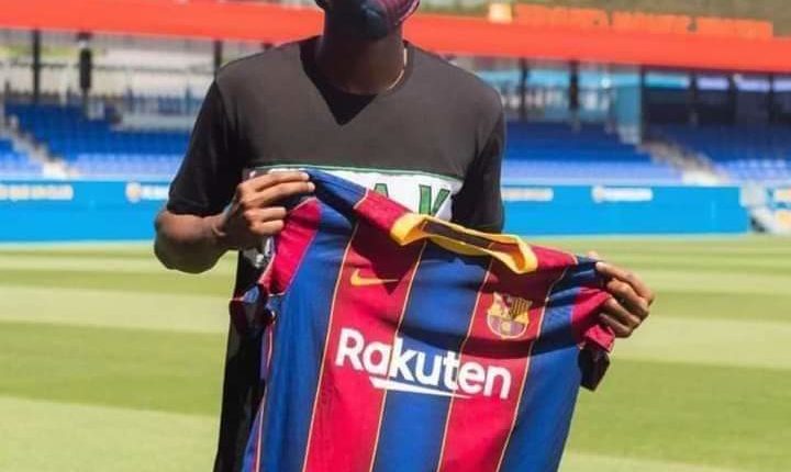 Moussa Ndiaye vient de signer au Fc Barcelone