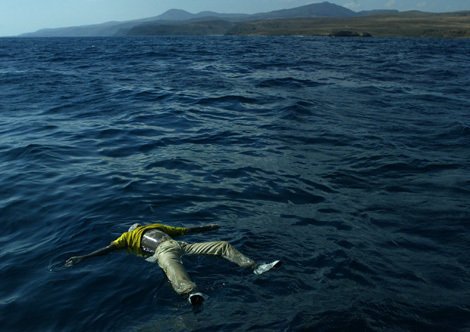 Des Migrants morts en mer