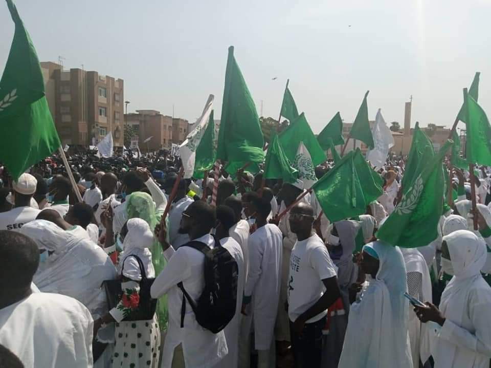Manifestation au Sénégal à Dakar contre l'Islamophobie 