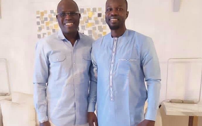 Rencontre entre Ousmane Sonko et Khalifa Sall