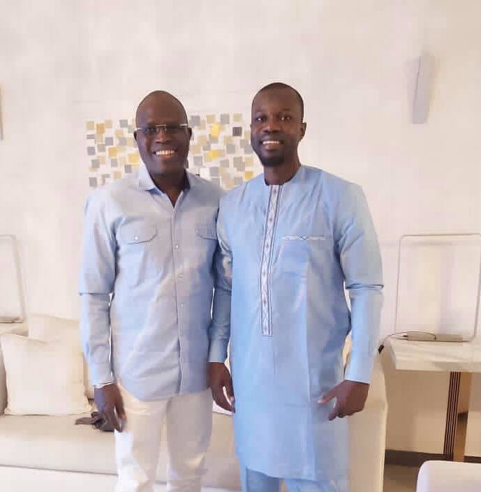 Rencontre entre Ousmane Sonko et Khalifa Sall