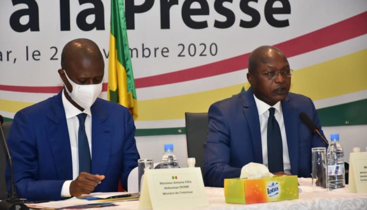 Gouvernement face à la presse - Antoine Félix Diome, Diouf Sarr au rendez-vous