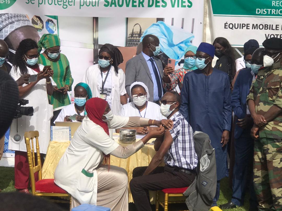 Campagne de vaccination contre le Coronavirus au Sénégal