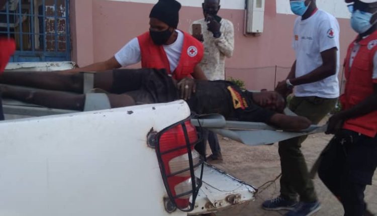 Croix Sénégalaise - bilan des blessés et morts