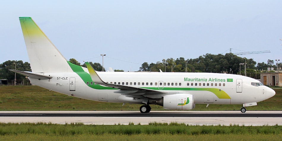 avion air Mauritanie