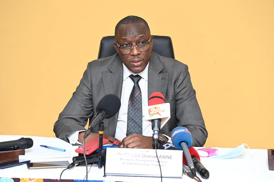 Cheikh Oumar Anne - Ministre de l'Enseignement supérieur, de la Recherche et de l'Innovation