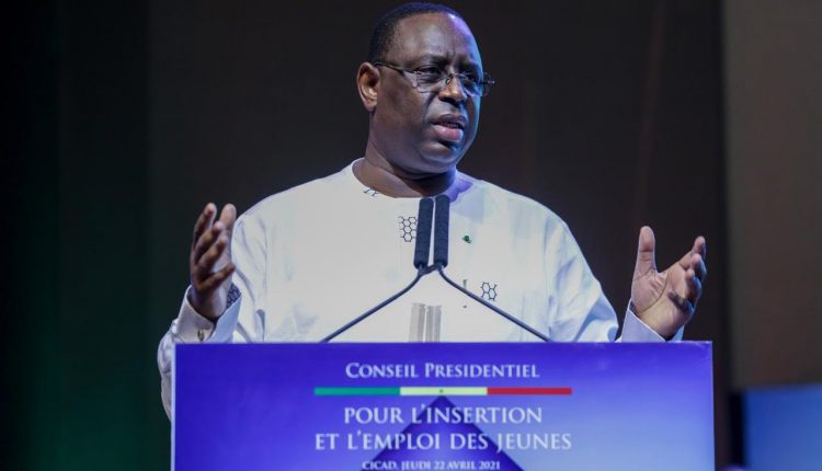 Macky Sall - Conseil Présidentiel Emploi des Jeunes au Sénégal - la vie senegalaise