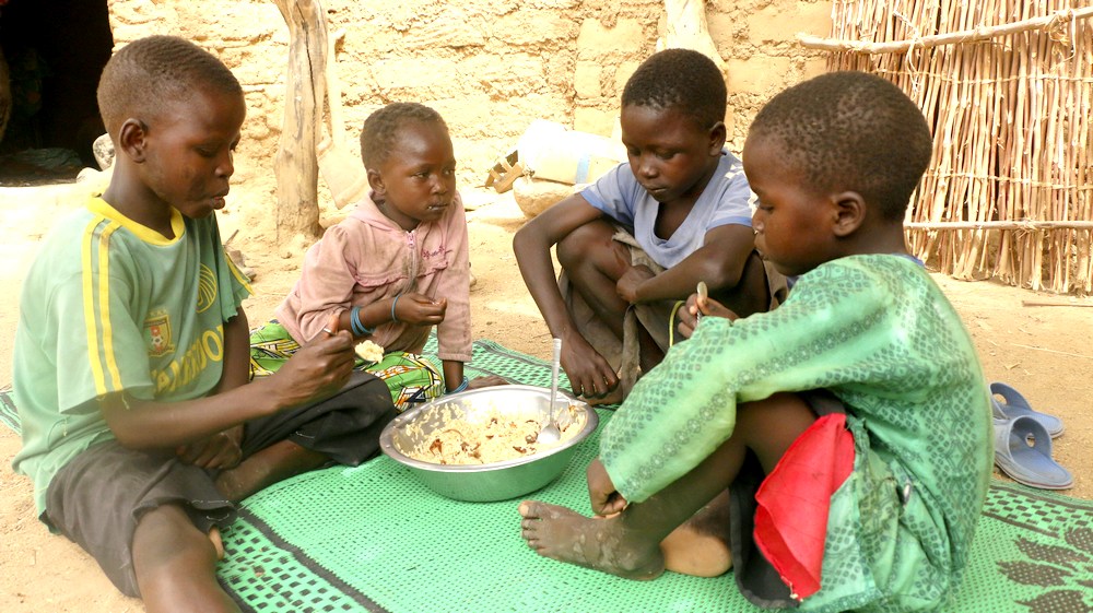 Risque potentiel de famine dans quatre pays