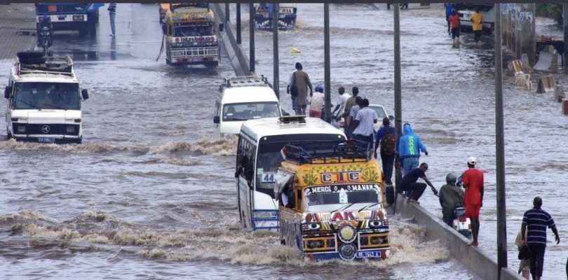 Des inondations à Dakar