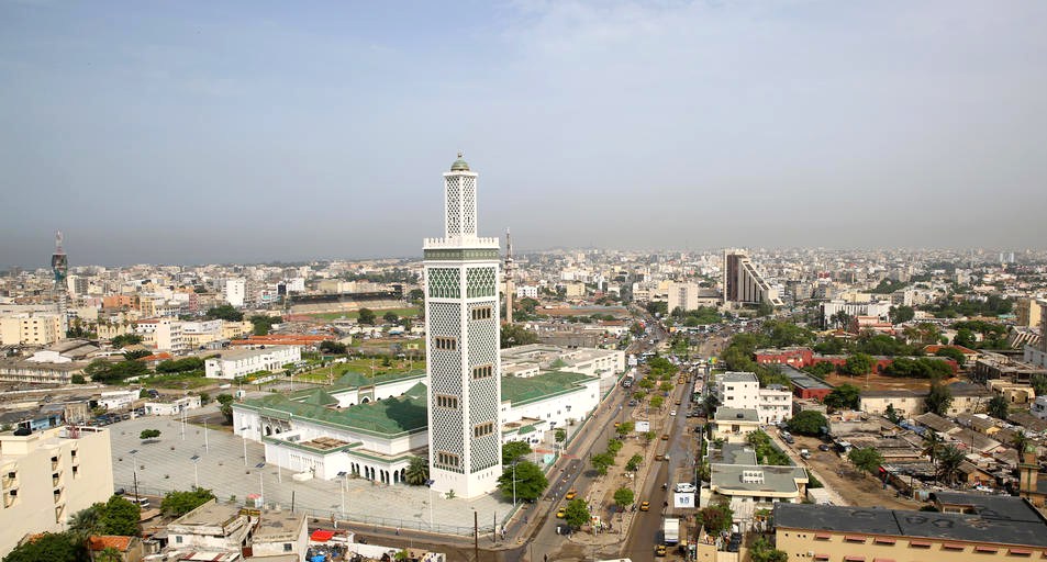 La grande mosquée de Dakar