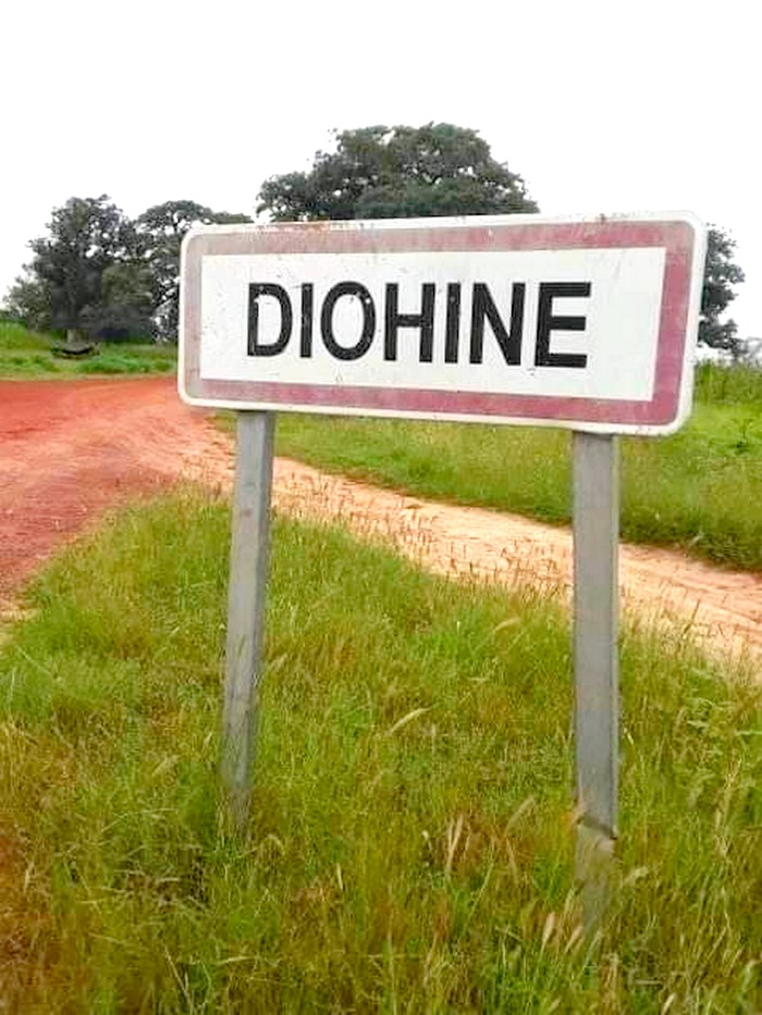 Manifestations à Diohine dans la région de Fatick