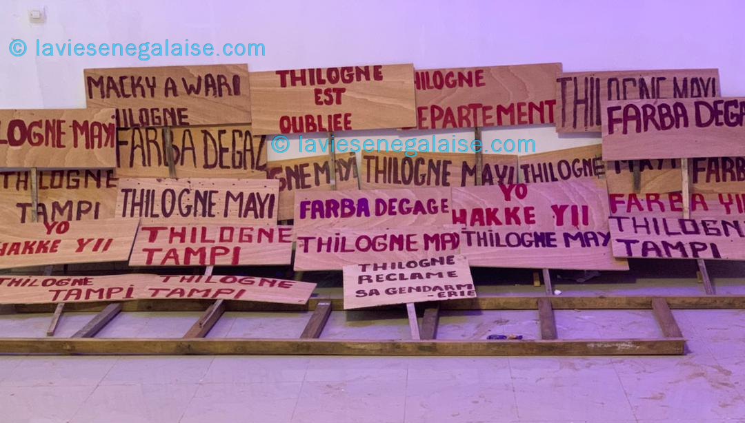 Thilogne Tampi, Thilogne manifeste, Thilogne contre Farba Ngom, Manifestation à Thilogne, Thilogne contre Macky Sall