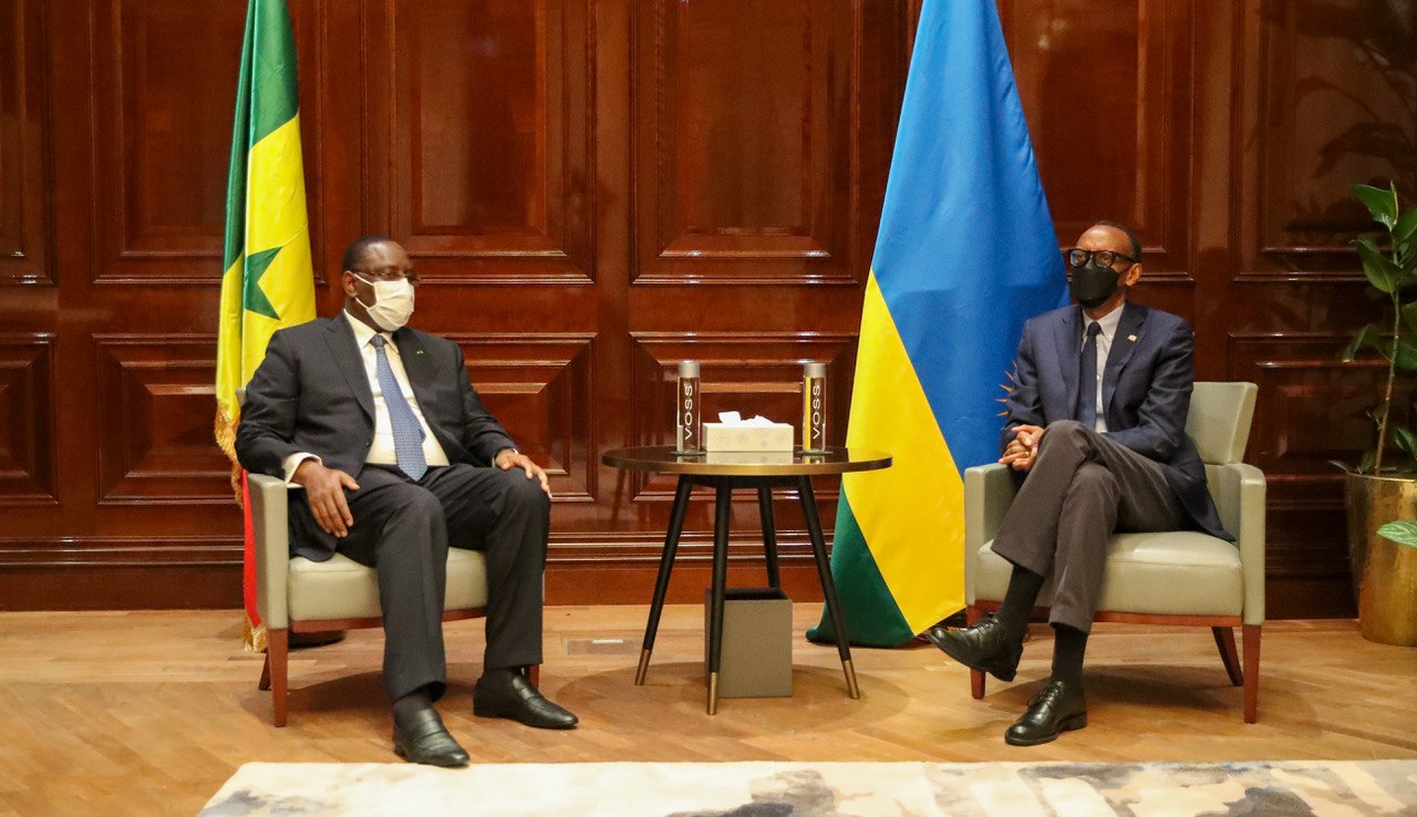 Allemagne - Macky Sall et Paul Kagamé échangent sur la production de vaccins anti Covid en Afrique
