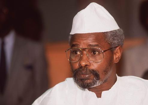 Hissène Habré à Dakar