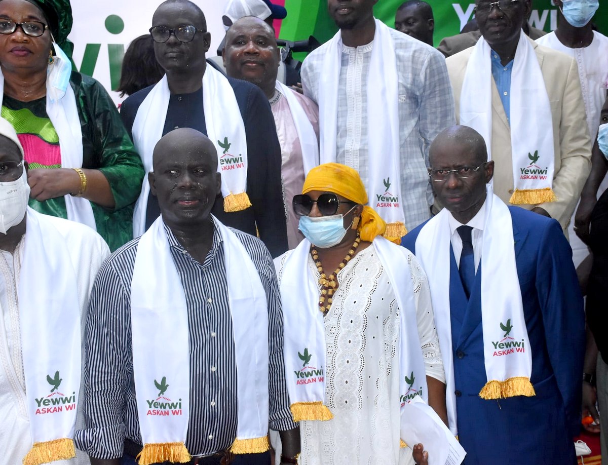 Lancement de la Grande coalition de l'opposition Sénégalaise - Yewwi Askane Wi