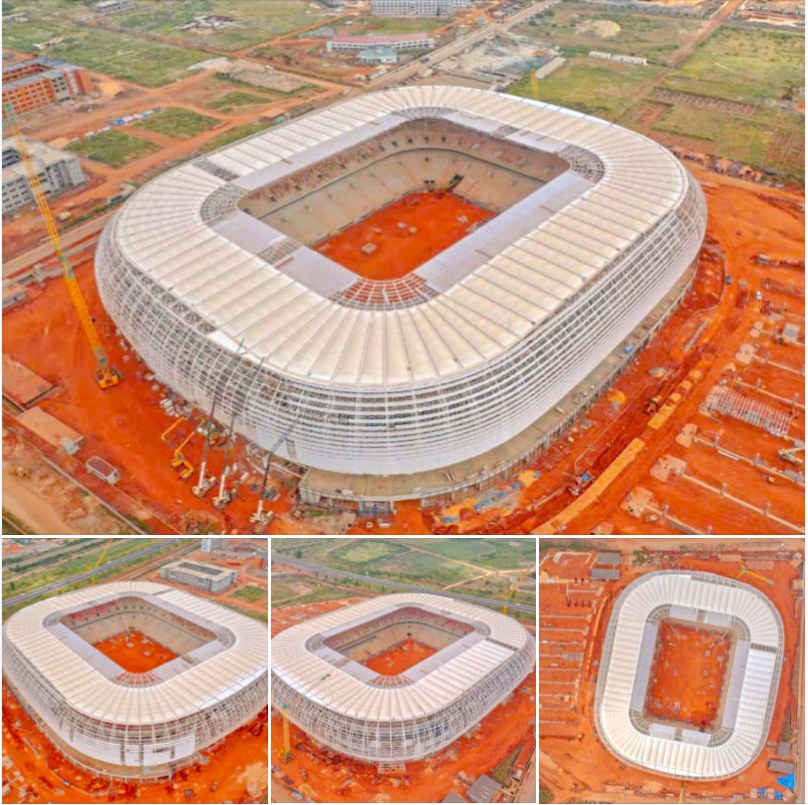 DIAMNIADIO - Le stade du Sénégal se dévoile