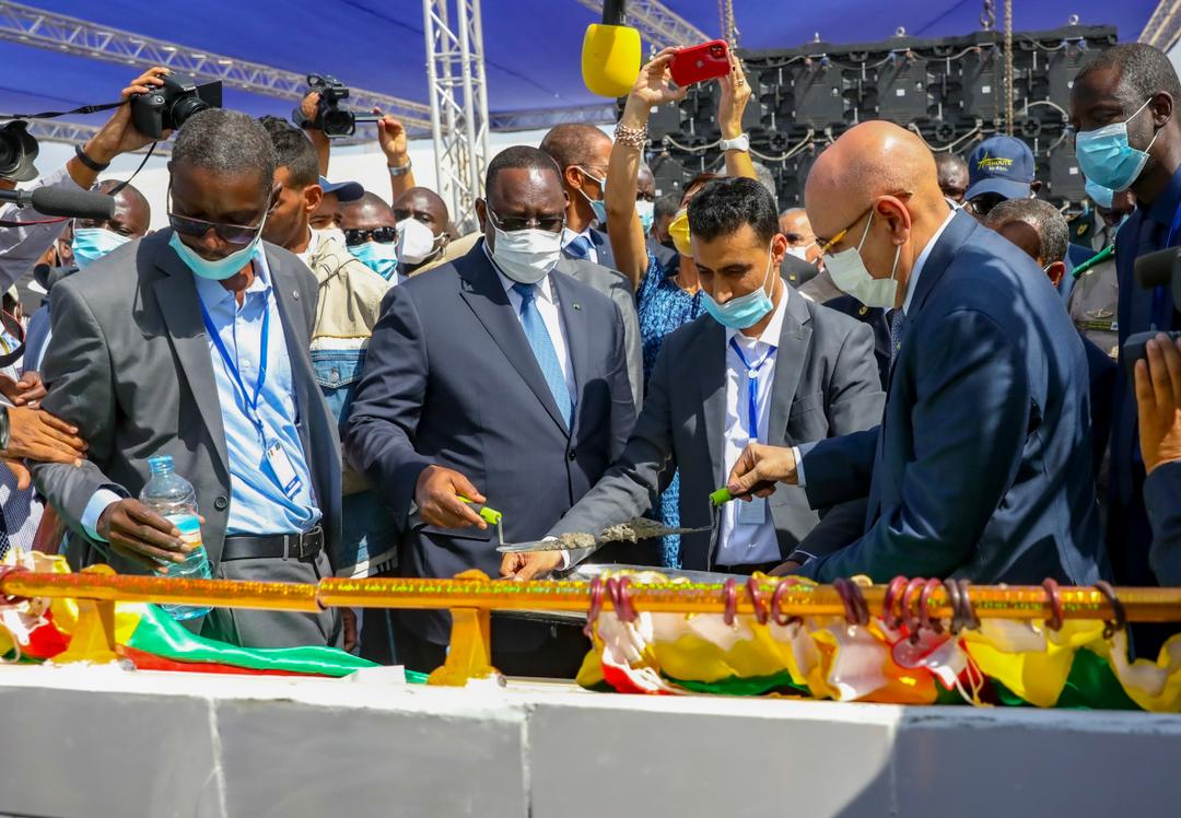 Sénégal - Mauritanie - Macky Sall et El-Ghazaouani lancent les travaux du Pont de Rosso