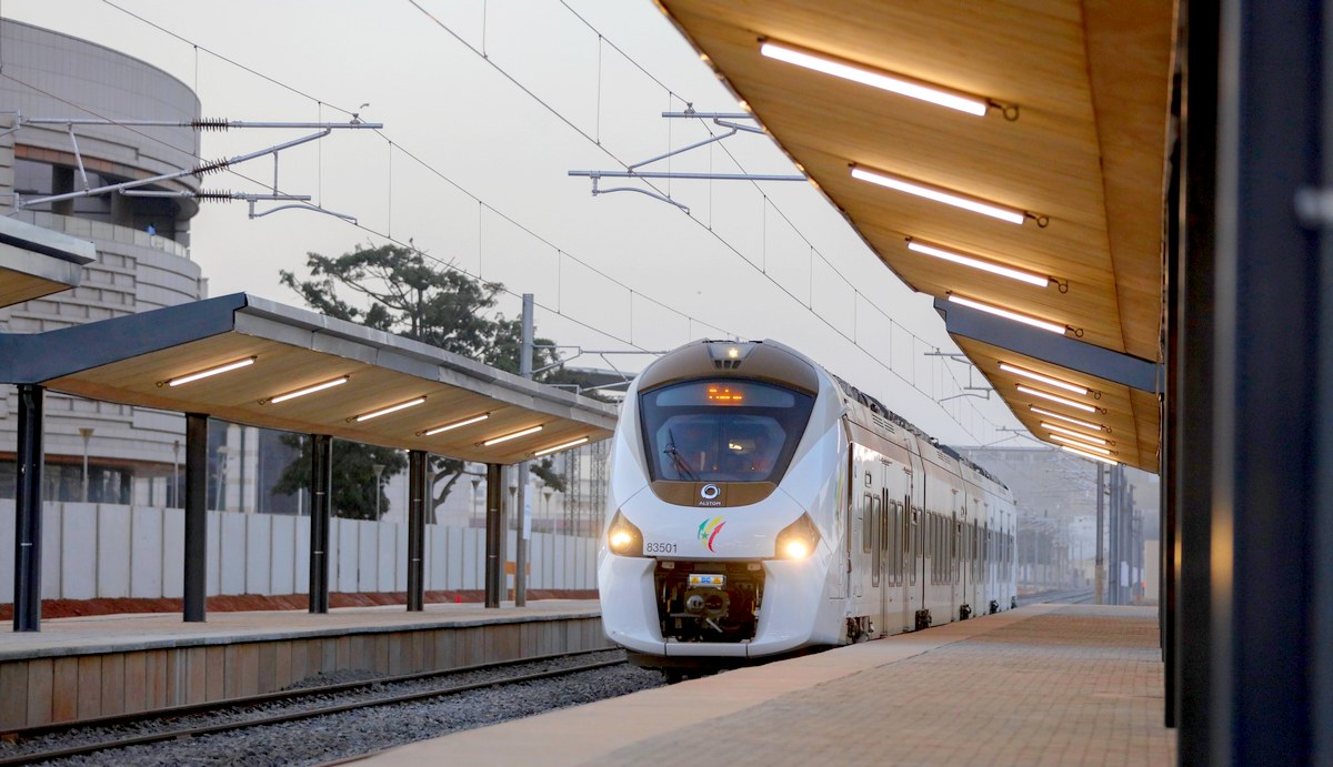 Inauguration du TER Sénégal - Train Express Régional