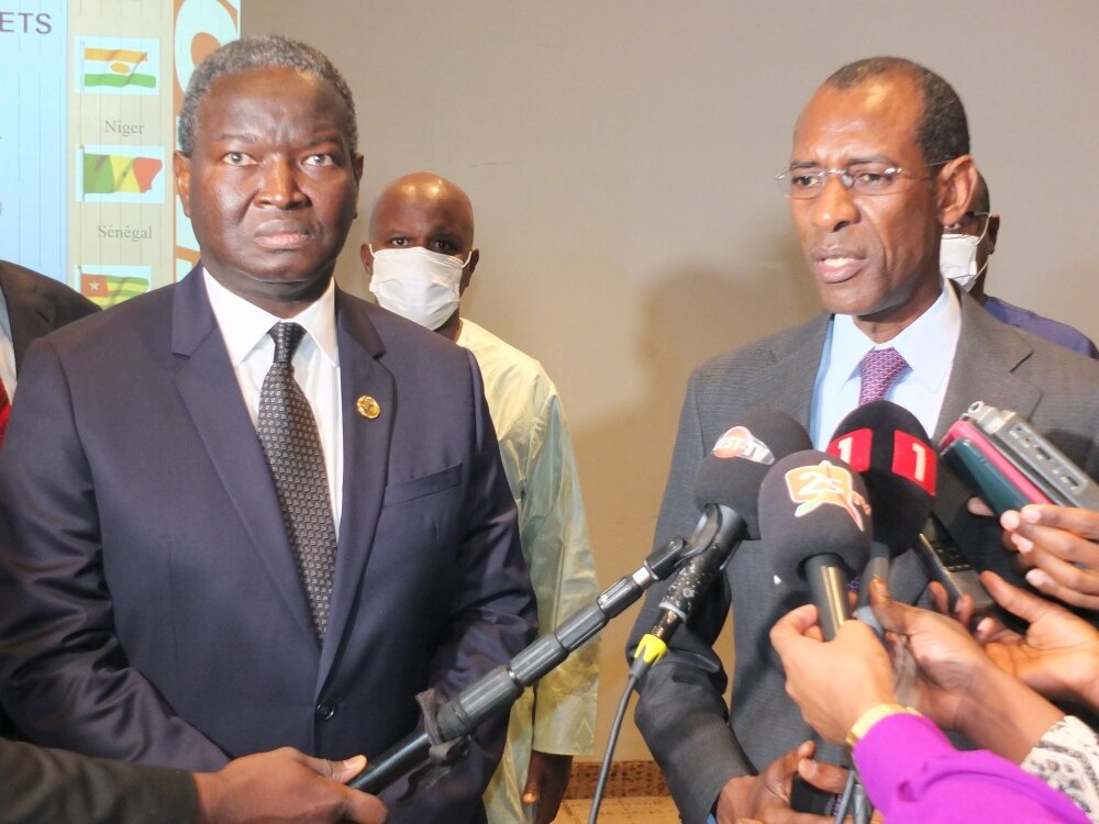Abdoulaye Daouda Diallo et abdoulaye Diop Uemoa