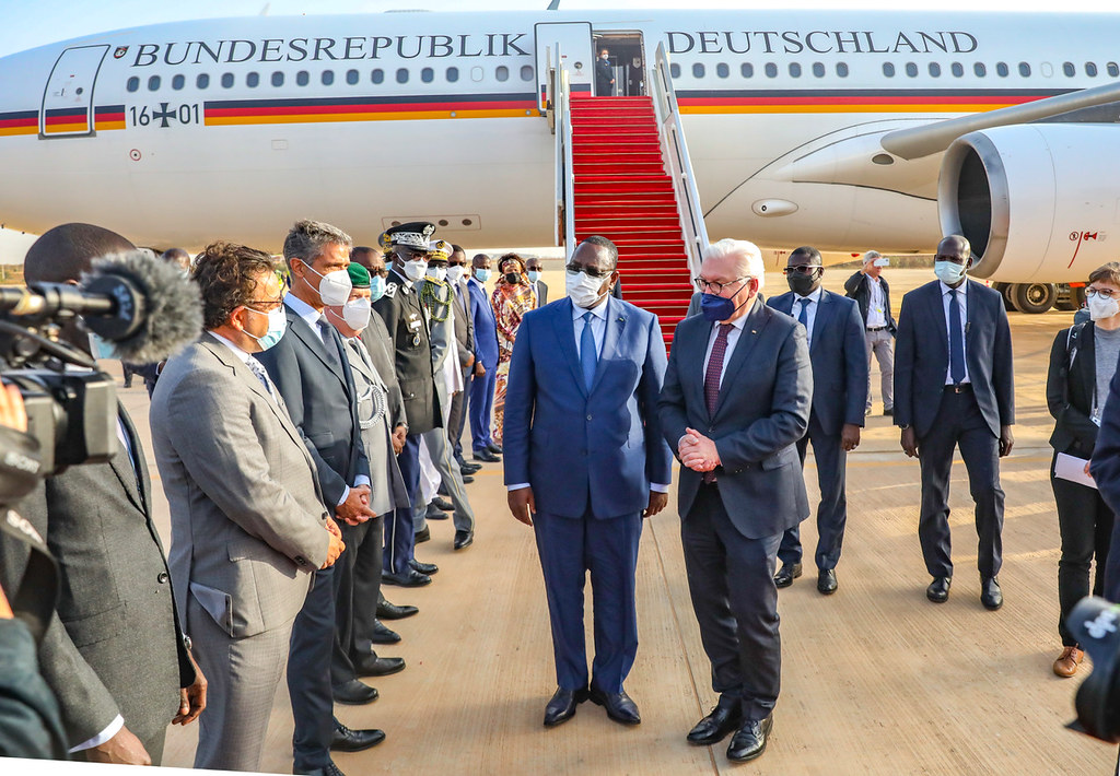 Le Président de la République Fédérale d'Allemagne est à Dakar