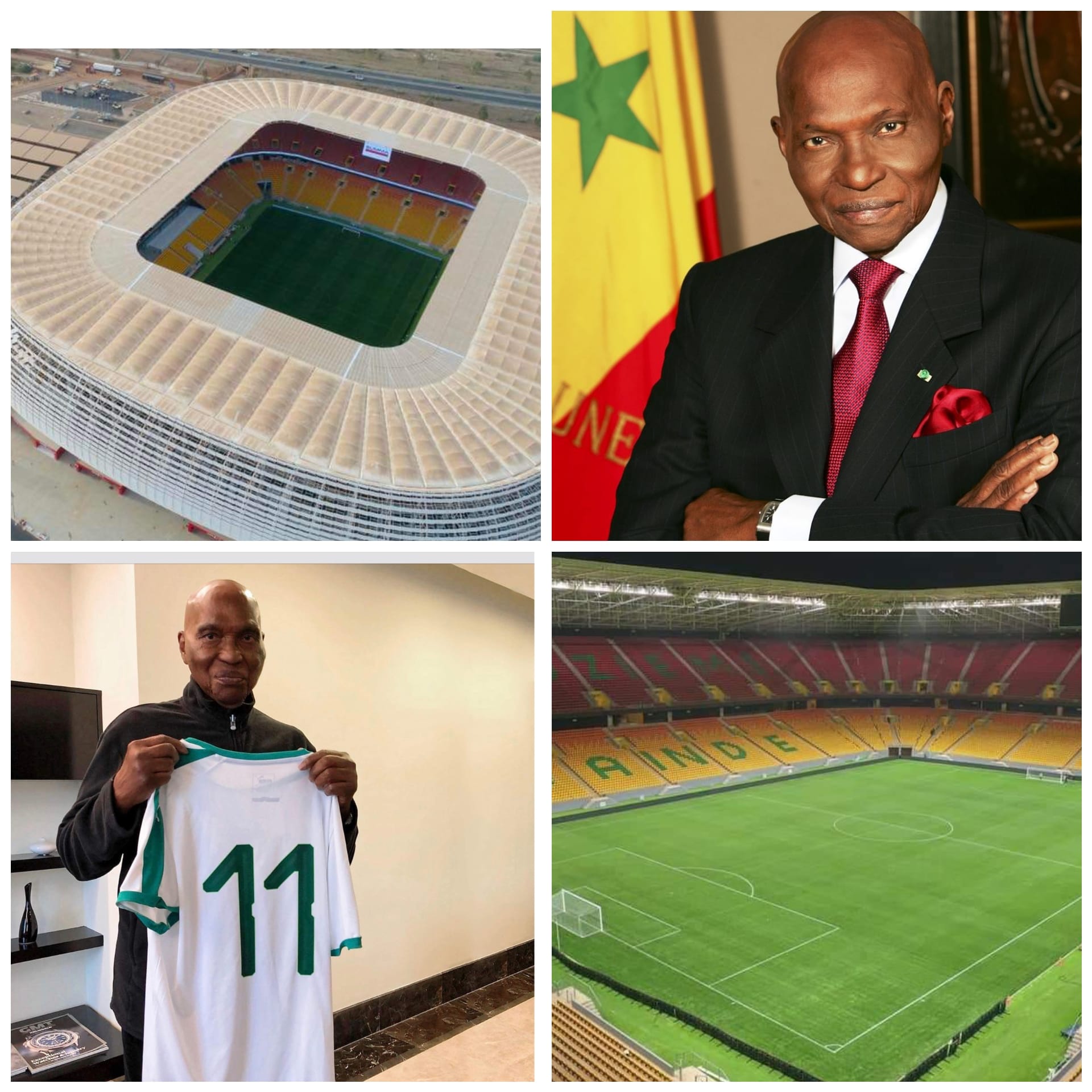Le stade du Sénégal s’appellera Abdoulaye Wade