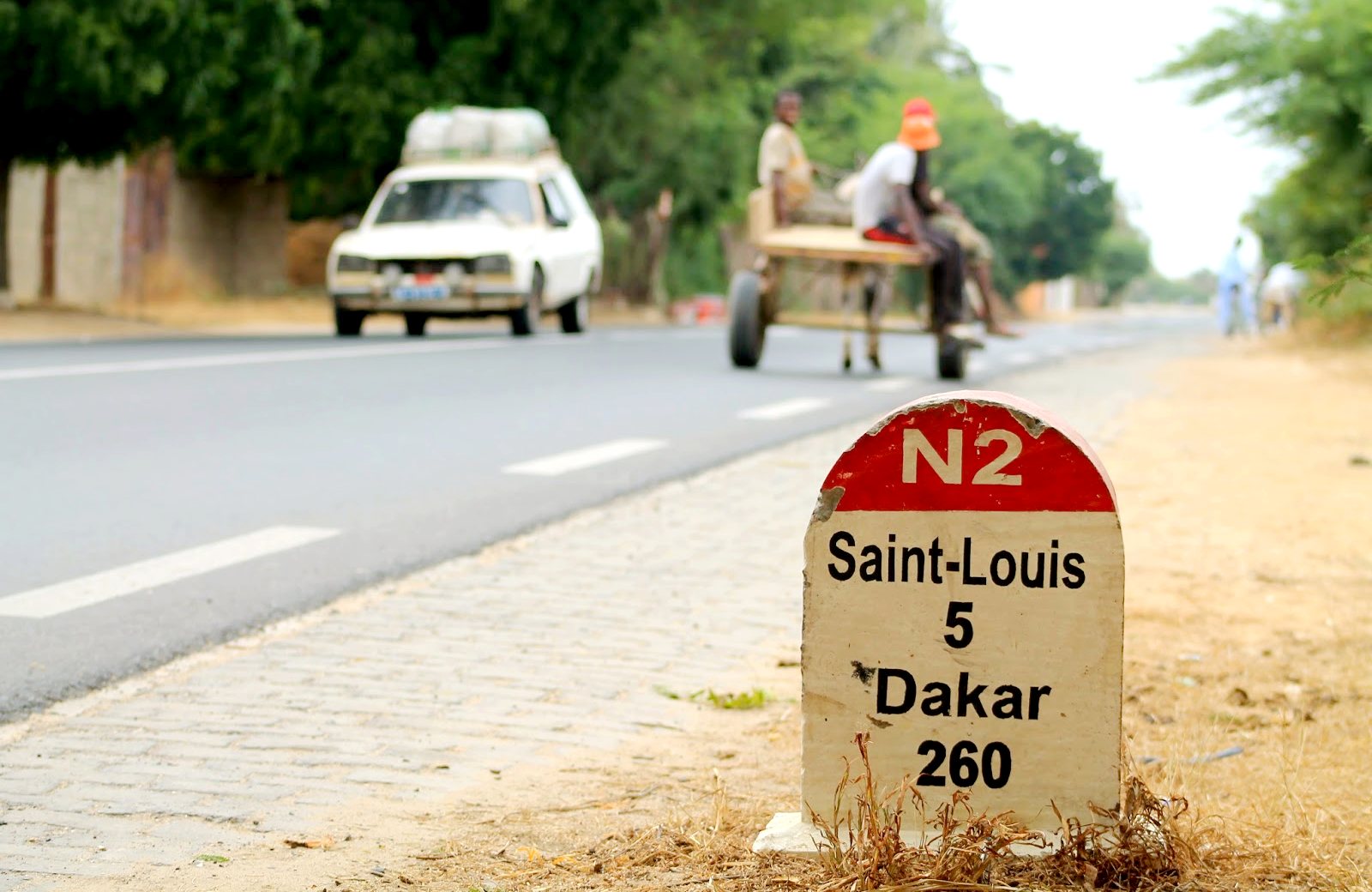 la construction de l'autoroute Dakar-Saint-Louis par La vie Senegal