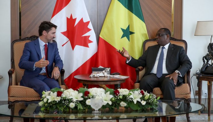 Discussion entre Macky Sall et le Premier ministre canadien, Justin Trudeau