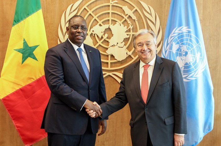 António Guterres et Macky Sall