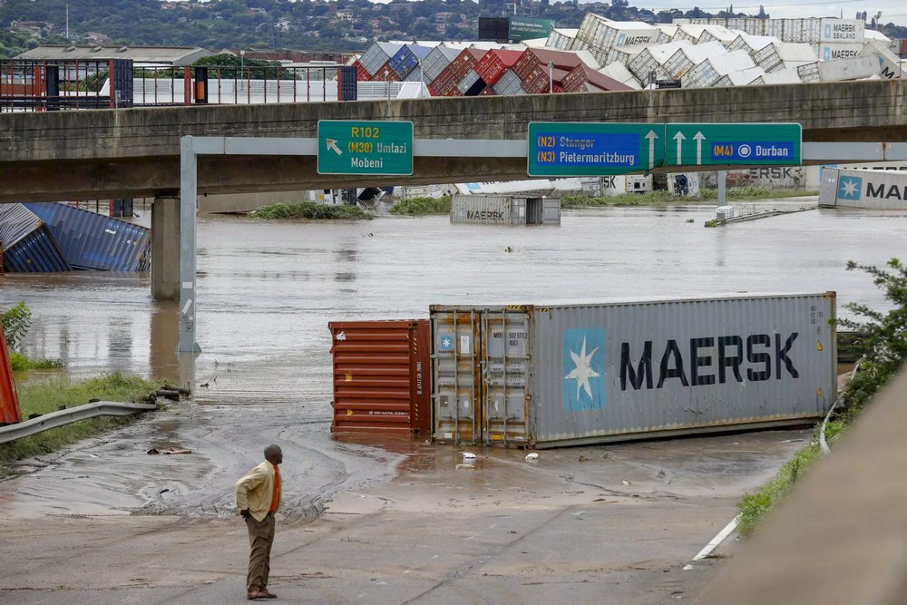 Inondations en Afrique du Sud