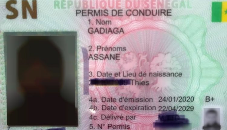 projet de Loi portant Code de la route instituant le permis à points au Sénégal