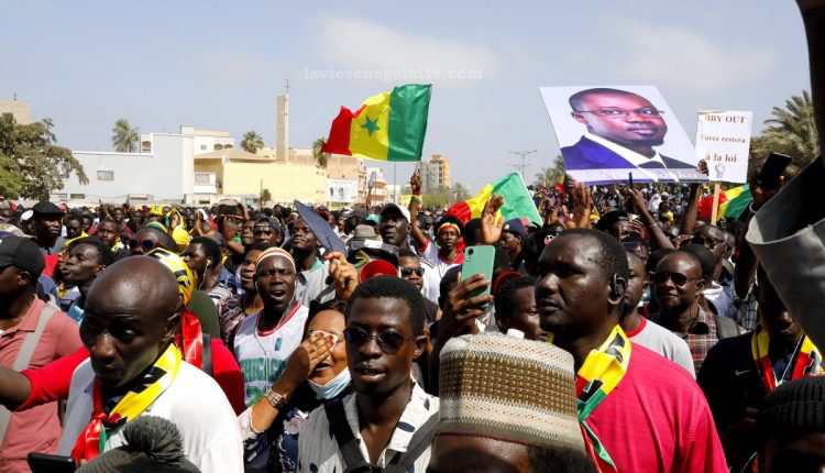 Manifestation opposition Sénégalaise à Dakar (2)
