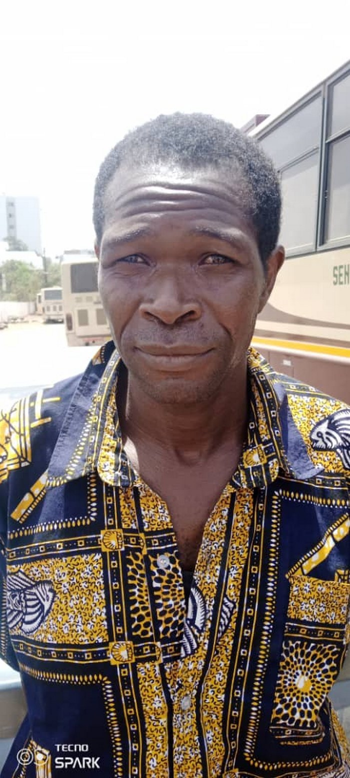 arrestation à Grand Yoff de Ousmane kabylline Diatta,chef rebelle et No 2 de Paul Alokassine