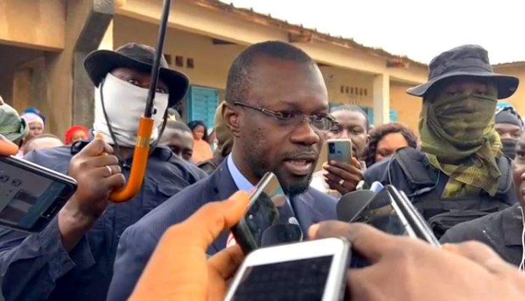 Ousmane Sonko vote