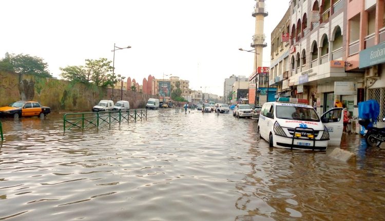 Pluies à Dakar - Plusieurs quartiers de Dakar sous les eaux