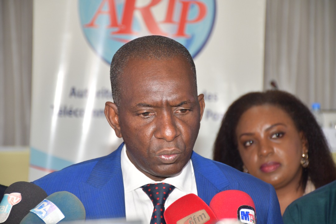 Abdoul Ly - Directeur Général ARTP/Point de presse lors du Séminaire de vulgarisation des procédures liées à la Gestion des Fréquences