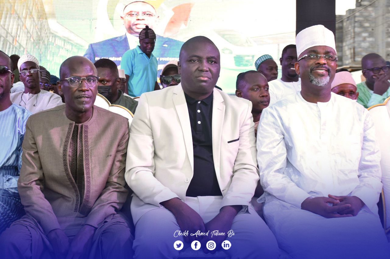 Les responsables politiques de la Médina, Seydou Guèye, Bamba Fall, Cheikh Ba.jpg