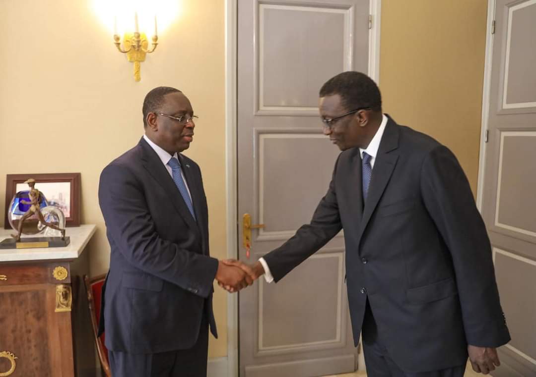 Macky Sall remercie son gouvernement sortant et félicite son nouveau Premier Ministre Amadou Ba