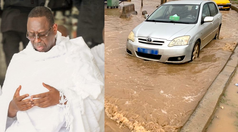 Trois morts après les fortes pluies du week-end - Macky Sall présente ses condoléances