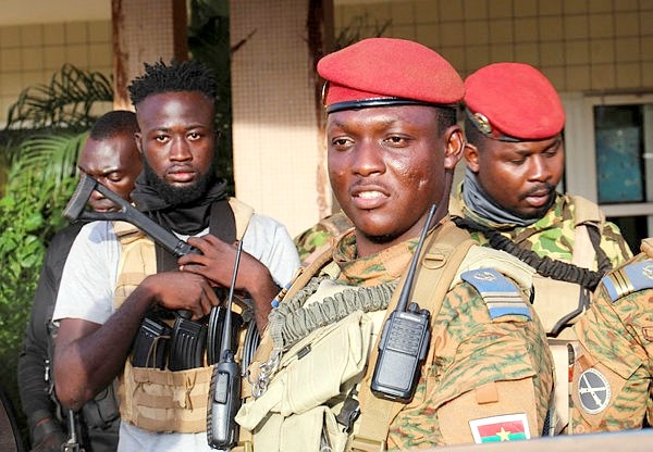 Capitaine Ibrahim Traoré au Burkina Faso