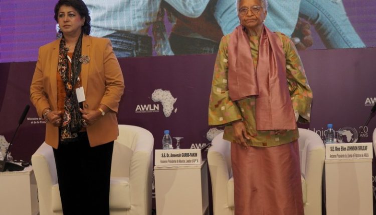 Ameenah Gurib-Fakim, Ellen Johnson Sirleaf sur les Violences faites aux femmes