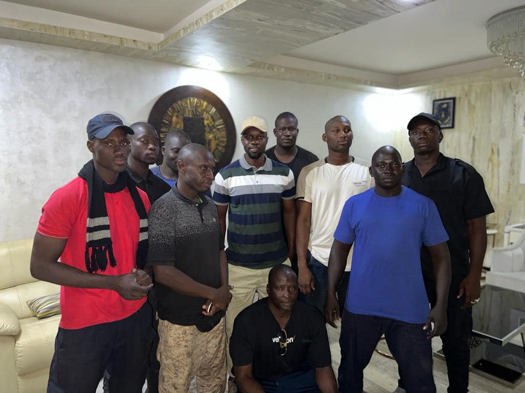 Arrestation des membres de la garde rapprochée de la sécurité de Ousmane Sonko