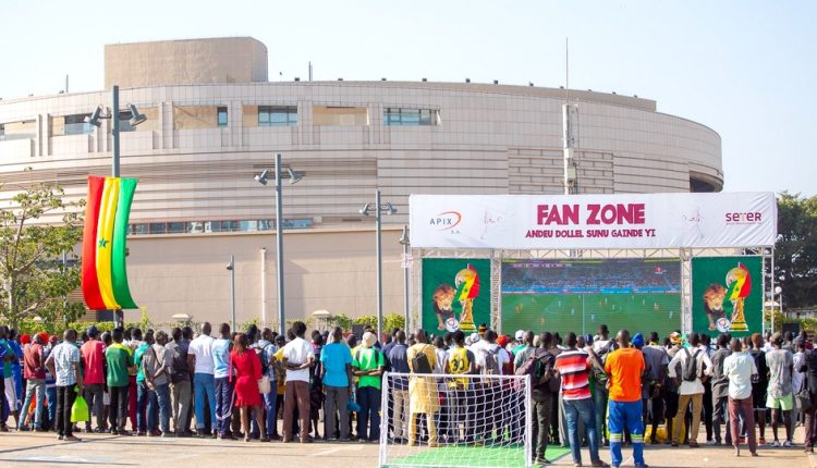 Fan Zone Coupe du Monde, Mondial, Dakar, Sénégal, La Vie Senegalaise