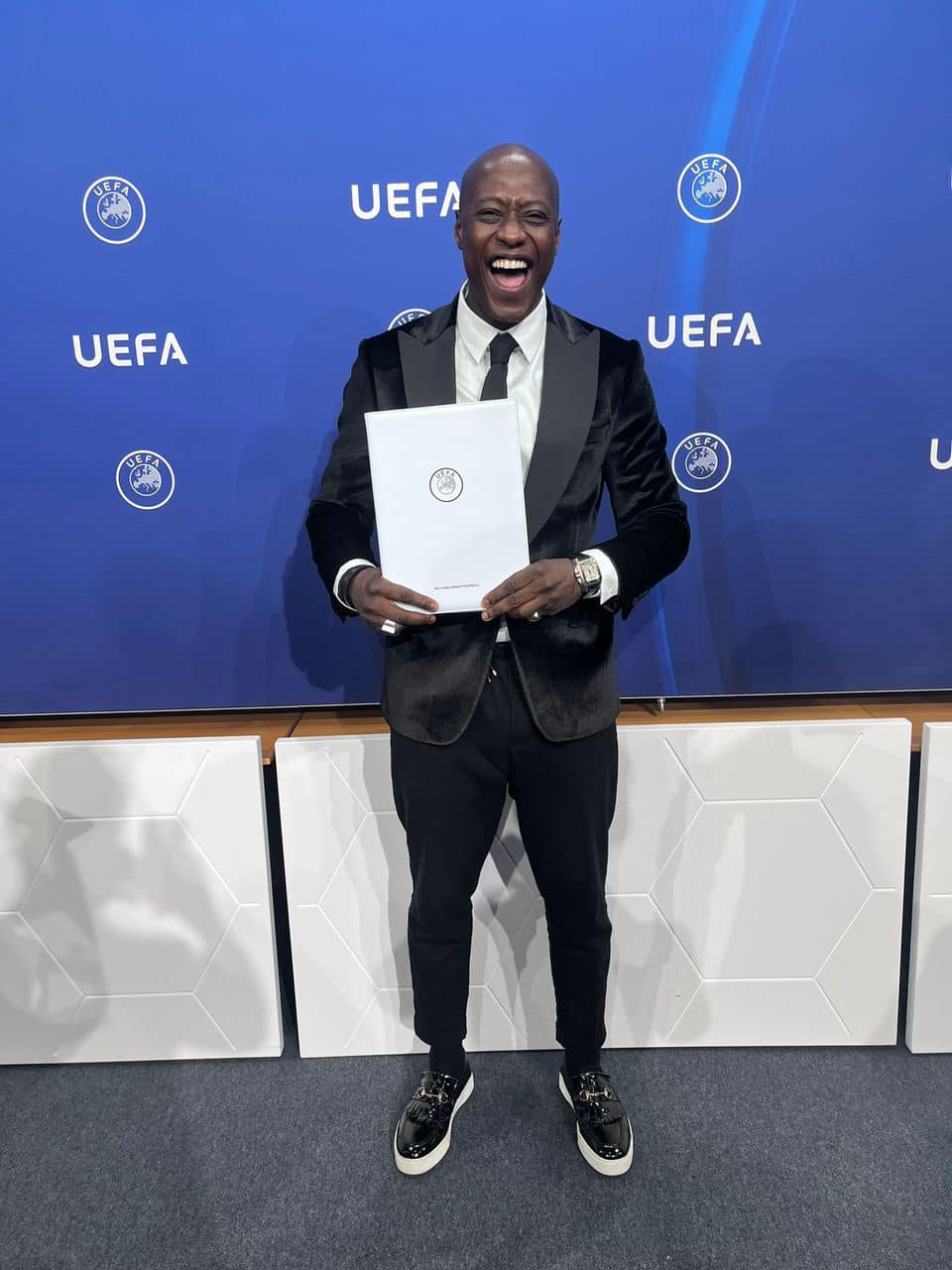 Khalilou Fadiga déccroche son Diplome Master UEFA - FOOT