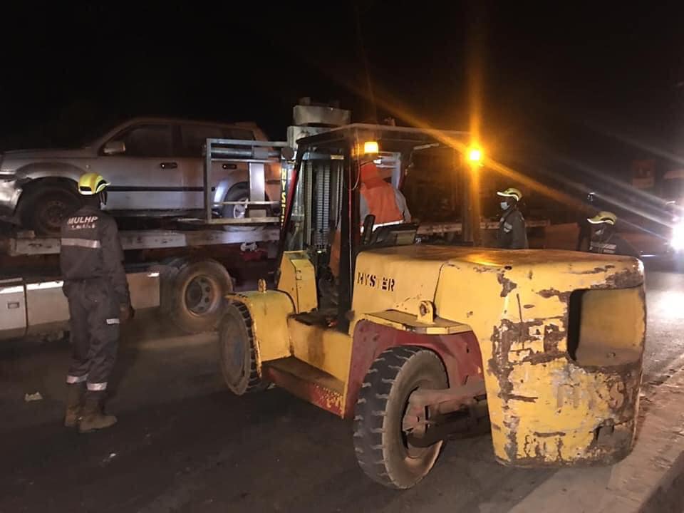 Opérations de désengorgement des voies publiques à Dakar