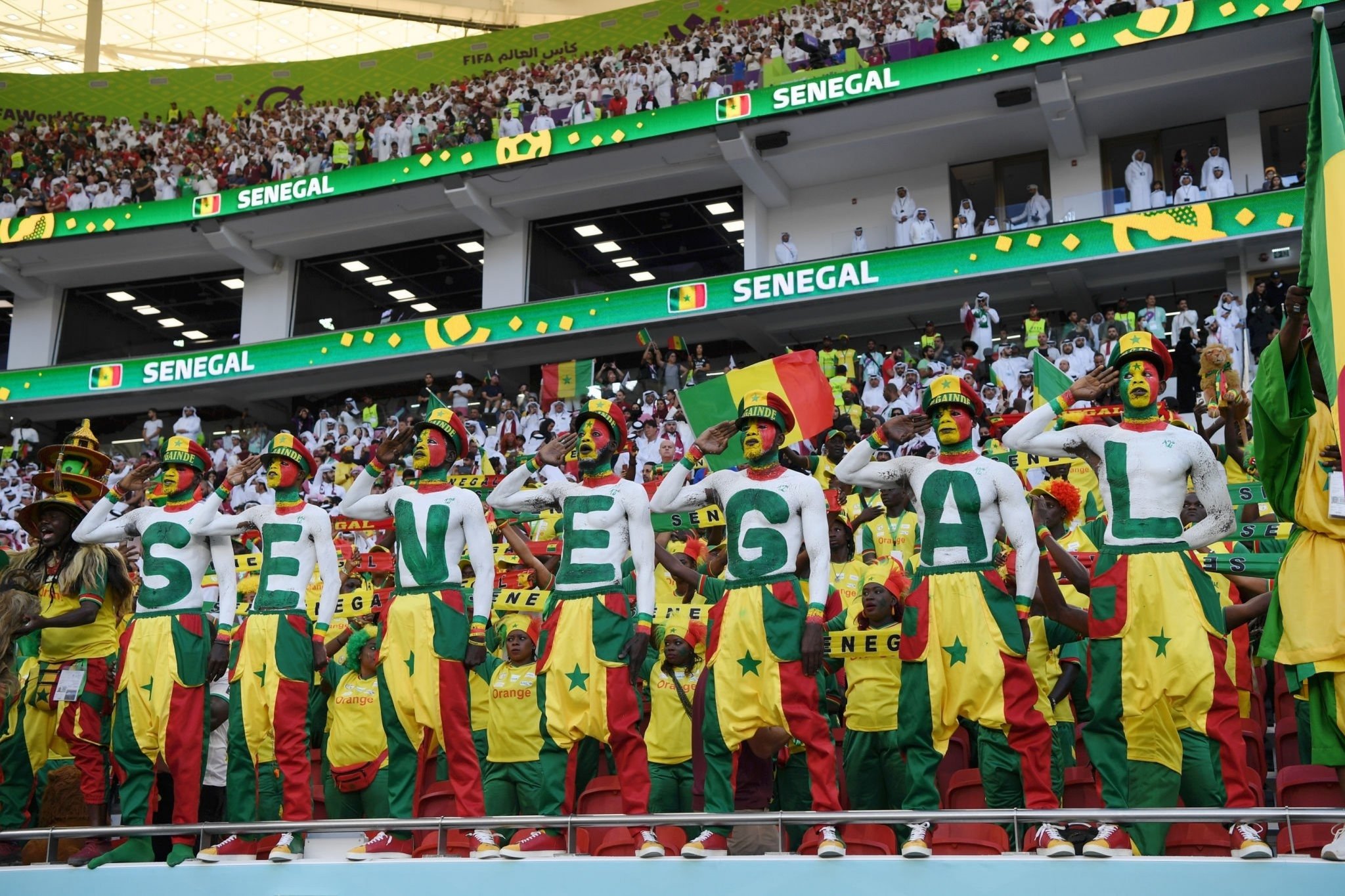Supporters des Lions du Sénégal